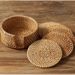 Rattan Coaster Table Natural Woven Rattan Cup Coaster Drink Mug Pot Tea Coffee Placemat Handmade Kitchen Accessories_maomaolike.com