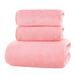 Micro Fiber Fleece Towel Bath Towel Thick Quick Drying Three Piece Set Large Bath Towel Face Towel Beach Towel_maomaolike.com