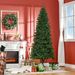 7 Ft Tall Unlit Slim Fir Artificial Christmas Tree With Realistic Branches, And 865 Tips, Green_maomaolike.com