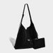 Niche Design Tote 2026 Autumn And Winter New Model, Large-capacity Women's Commuter Suede-feel Shoulder Bag, Crossbody Bag_maomaolike.com