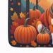 Red Basenji Fall Memory Foam Kitchen Mat Machine Washable Anti-Fatigue Mat Cushion Comfort Bath Mat Or Kitchen Rug_maomaolike.com