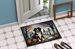 Bernese Mountain Dog Spooky Halloween Doormat Front Door Mat Indoor Outdoor Rugs For Entryway, Non Slip Washable Low Pile, 24H X 36W_maomaolike.com