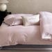 Maroch Spanish Charm Simple Elegant Striped Luxury Silk Bedding Autumn Winter Long Staple Cotton Brushed Four-Piece Set_maomaolike.com