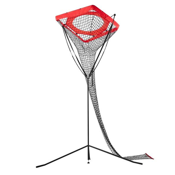 Volleyball Setter Training Equipment, Angle And Height Adjustable Volleyball Trainer, Portable Practice Net With Steel Base, Carrying Bag, Indoor Outdoor Target Net For Serving Spiking Setting_maomaolike.com