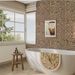 40cm*2000cm Old Money Brownish Yellow Leopard Print Wallpaper – Luxury Peel & Stick Wall Decor For Chic Bedroom & Bathroom Makeovers_maomaolike.com