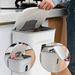 Wall Mounted Household Galley Waste Hanging Bathroom Trash Can With Lid Food Garbage Bin Kitchen Accessories_maomaolike.com