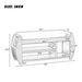 Retro Multifunctional Storage Bench With Cushion And Curved Side Panel For Entrance And Living Room_maomaolike.com