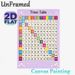Times Table Painting Poster, Colorful Grid-style Math Chart Poster, Practical Aid For Mastering Multiplication, Ideal For Study Rooms And Learning_maomaolike.com