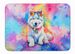 Samoyed Hippie Dawg Memory Foam Kitchen Mat Machine Washable Anti-Fatigue Mat Cushion Comfort Bath Mat Or Kitchen Rug_maomaolike.com
