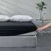 Home Garden Solid Color Brushed Bedspread Mattress Protector_maomaolike.com