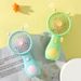 Summer Snail Cartoon Handheld Fan USB Rechargeable Fan, Small Gift For Children And Students, Customizable With Logo_maomaolike.com