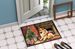 Chow Chow Cozy Christmas Doormat Front Door Mat Indoor Outdoor Rugs For Entryway, Non Slip Washable Low Pile, 24H X 36W_maomaolike.com