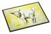 Billy The Kid Goat Doormat Front Door Mat Indoor Outdoor Rugs For Entryway, Non Slip Washable Low Pile, 24H X 36W_maomaolike.com