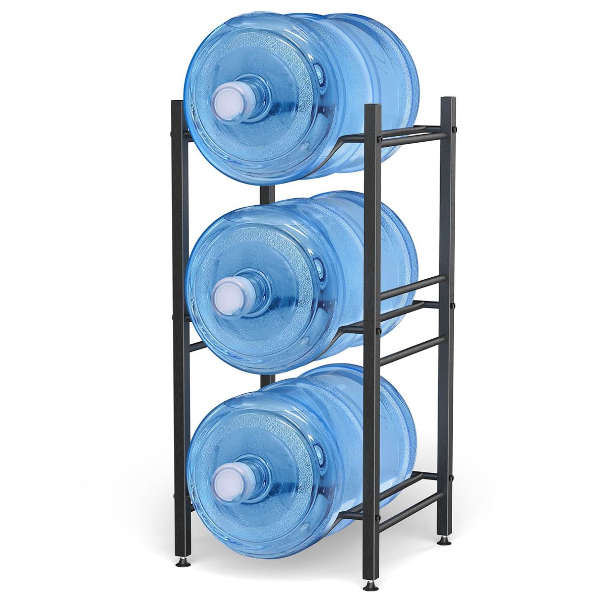 5 Gallon Water Jug Holder, Heavy Duty Steel, Storage Rack For Kitchen, Home, Office, Pantry_maomaolike.com