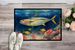 Yellowfin Tuna Doormat Front Door Mat Indoor Outdoor Rugs For Entryway, Non Slip Washable Low Pile, 24H X 36W_maomaolike.com