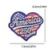 USA 250th Anniversary Patches I Love USA God Bless America Iron On Sew On Patches For Clothing Backpacks Pet Clothes DIY Gifts_maomaolike.com