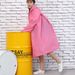 Anorak Rain Jacket White | Waterproof Lightweight Hooded Pullover Home Office - 859_maomaolike.com