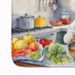 White Poodle The Chef Memory Foam Kitchen Mat Machine Washable Anti-Fatigue Mat Cushion Comfort Bath Mat Or Kitchen Rug_maomaolike.com