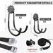 6-piece Garage Hook Heavy Duty, Utility Steel Garage Storage Hook, Wall-mounted Garage Hook And Organizer For Organizing Power Tools, Ladders, Bulk Items_maomaolike.com