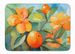 Florida Orange Blossom In Watercolor Memory Foam Kitchen Mat Machine Washable Anti-Fatigue Mat Cushion Comfort Bath Mat Or Kitchen Rug_maomaolike.com