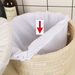 Home Creative Insulated Basket With Lid Rattan Storage Straw Woven Bun Cake Food Chestnut Box Commercial Use_maomaolike.com