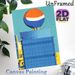 Urban Hot Air Balloon Painting Poster, Minimalist Flat Graphic Style Poster, Vibrant Colored Cityscape With Striped Balloon, Modern Artistic Decor For_maomaolike.com