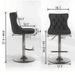 Golden Swivel Velvet Barstools Adjusatble Seat Height From 25-33 Inch Green,Set Of 2_maomaolike.com