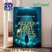 Keeper Of The Lost Cities Themed Painting Poster, Mysterious Underwater Ancient Ruins With Glowing Marine Life Poster, Atmospheric Fantasy Artwork For_maomaolike.com