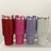 40oz Rhinestone Tumbler Stainless Steel Straw Women Cup Shiny Diamond Travel Car Thermoses Coffee Mug Water Bottle_maomaolike.com