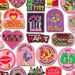 2026 Pink Style Netherland Oeteldonk Emblem Embroidered Patches Frog Iron On Patches For Clothing Uniform Sew Embroidery New DIY_maomaolike.com