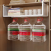 Expandable Under Cabinet Hanging Basket Dormitory Kitchen Rack Organizer Shelf Wardrobe Wall-mounted No-drill Storage_maomaolike.com