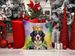 Bernese Mountain Dog King Of Mardi Gras Throw Pillow Machine Washable, Indoor Outdoor Decorative Pillow For Couch, Bed Or Patio, 14Hx14W_maomaolike.com