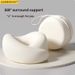 U-Shaped Support Slow Rebound Adjustable Neck Pillow Washable Memory Foam Sleep Nap Pillows Travel Use_maomaolike.com