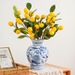 Cross-border Branch With 6 Lemon Fruit Branches, Bonsai Ornament, Fake Fruit, Artificial Green Plant Decoration_maomaolike.com