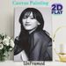 Female Portrait Painting Poster, Monochrome Soft Realistic Portrait Poster, Elegant Understated Decor Suitable For Bedroom, Living Room_maomaolike.com
