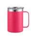 New Double Wall Stainless Steel Coffee Mug 12oz 16oz Tea Cup 350ml 450ml Insulated Thermos Vacuum Mugs Handle_maomaolike.com