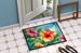Hawaii Hawaiian Hibiscus In Watercolor Doormat Front Door Mat Indoor Outdoor Rugs For Entryway, Non Slip Washable Low Pile, 24H X 36W_maomaolike.com