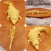 Gold-Plated With Movable Joints Tea Seat Decoration Creative Large Crocodile Handheld Craft Metal Ornament_maomaolike.com