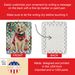 Yellow Labrador Retriever Christmas Porcelain Ornament Christmas Tree Hanging Decorations For Home Christmas Holiday, Rectangle, Gift, Multicolor_maomaolike.com