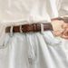 HOT A men, simple and versatile, student black needle buckle, personalized decoration, belt for women_maomaolike.com