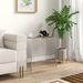 Modern Acrylic End Table, Waterfall Side Table With Rounded Edges And Storage For Small Spaces, 21" X 12" X 21", Clear_maomaolike.com