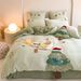 1 Non-Static Winter Warm Milk Instant Warmth High-End Cartoon Full Matte Baby Velvet Four-Piece Set For Children_maomaolike.com