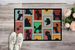 Lots Of Black Standard Poodle Doormat Front Door Mat Indoor Outdoor Rugs For Entryway, Non Slip Washable Low Pile, 24H X 36W_maomaolike.com