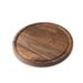 Natural Black Walnut Serving Tray & Cutting Board, Solid Wood Chopping Block With Deep Juice Groove For Food Prep
_maomaolike.com