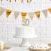 Birthday Candles Cake Numeral Candles Happy Birthday Cake Candles Topper Decoration For Birthday Wedding Anniversary Celebration Supplies (silver,50th)_maomaolike.com