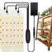 LED Plant Growth Supplementary Light Seedling Indoor Planting Full Spectrum LED Panel Light_maomaolike.com