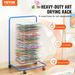 VEVOR Art Drying Rack 25 Removable Shelves Paint Drying Rack With 4 Wheels Blue_maomaolike.com