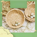Pipa Rabbit Rutin Chicken Breeding Box Supplies Hideaway Nest Parrot Grass Woven Universal For Small Birds_maomaolike.com