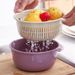 【 2272 Returning Customers 】 Double Layer Plastic Drainage, Washing, Kitchen, Living Room, Fruit And Vegetable Basket,_maomaolike.com
