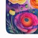 Ranunculus In Color Memory Foam Kitchen Mat Machine Washable Anti-Fatigue Mat Cushion Comfort Bath Mat Or Kitchen Rug_maomaolike.com